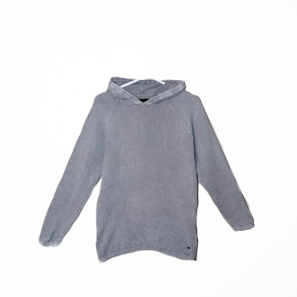ONLY & SONS GREY HALF ZIP-UP MENS SWEATSHIRT - Picture 1 of 8